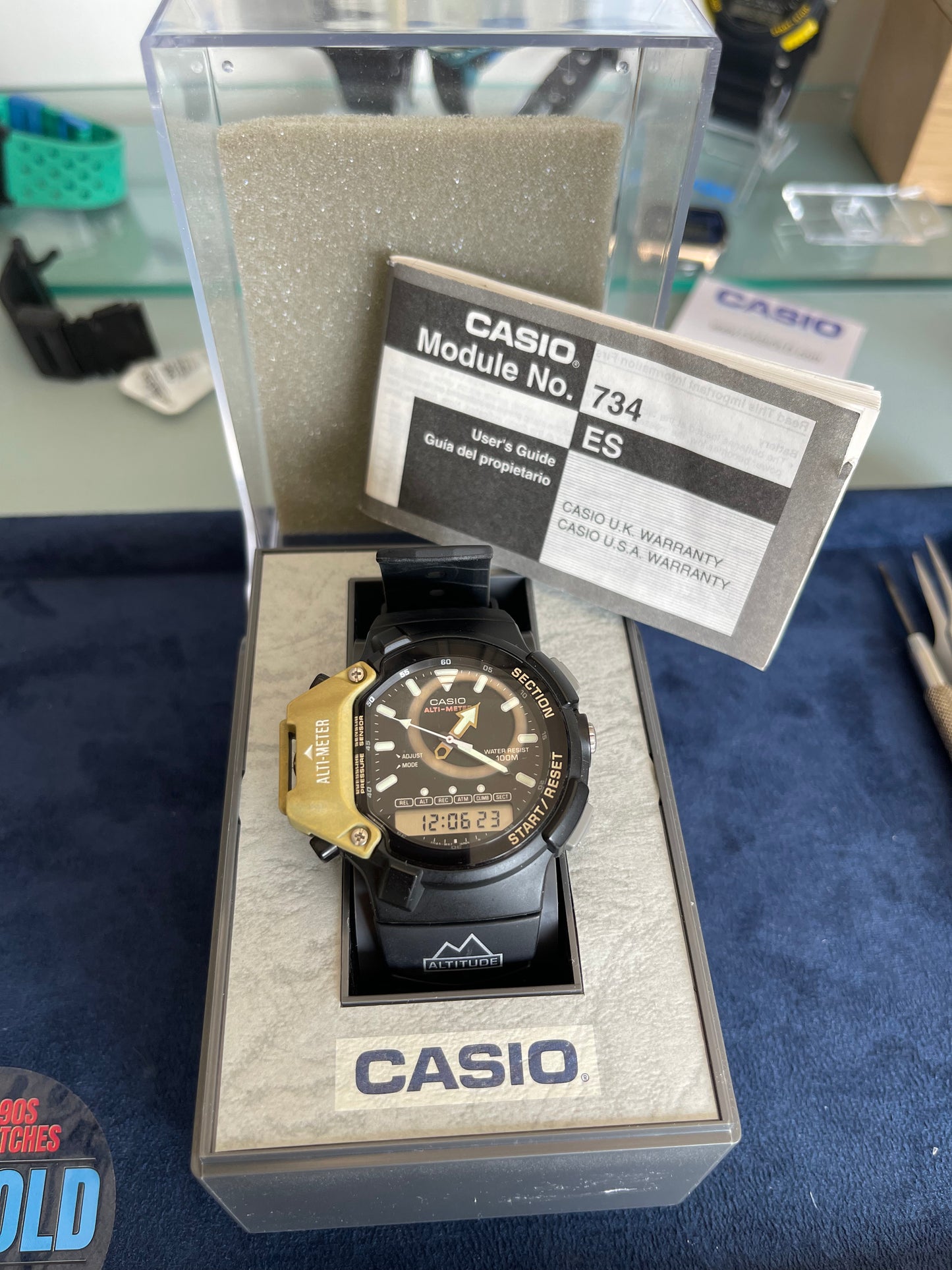 1992 rare Casio AW-330 Japan NEW OLD STOCK