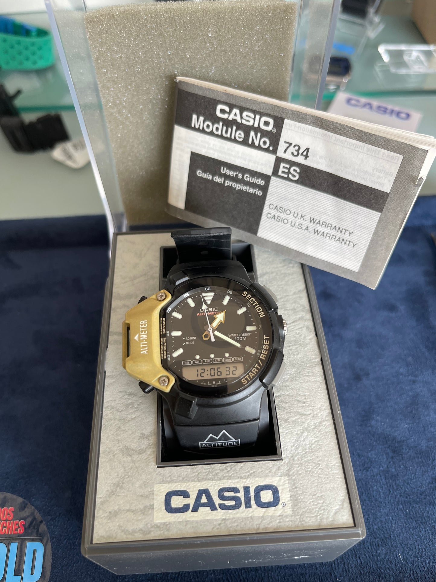 1992 rare Casio AW-330 Japan NEW OLD STOCK