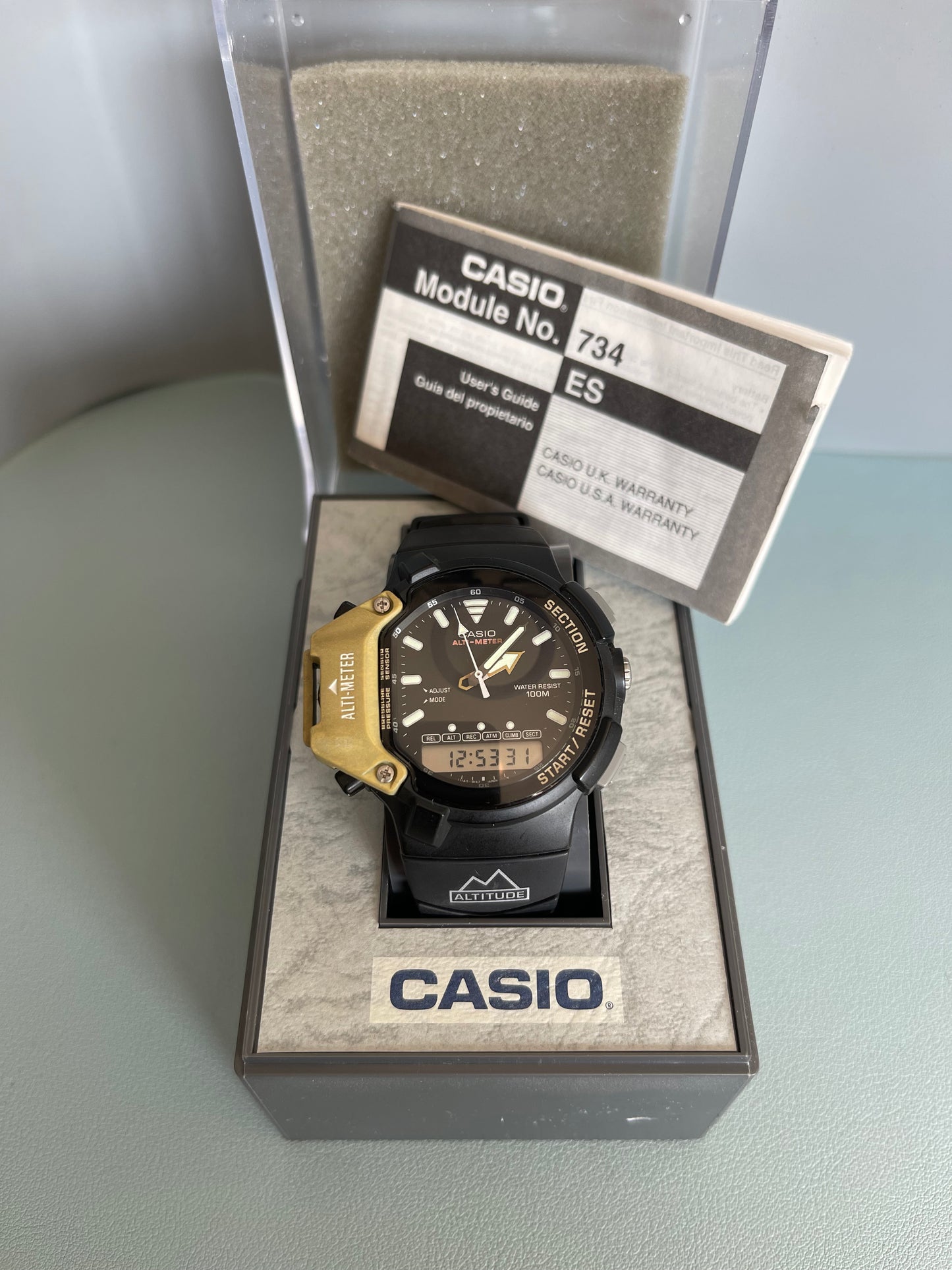 1992 rare Casio AW-330 Japan NEW OLD STOCK