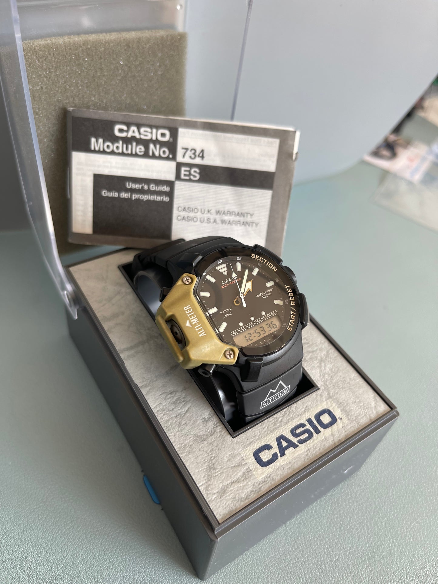 1992 rare Casio AW-330 Japan NEW OLD STOCK