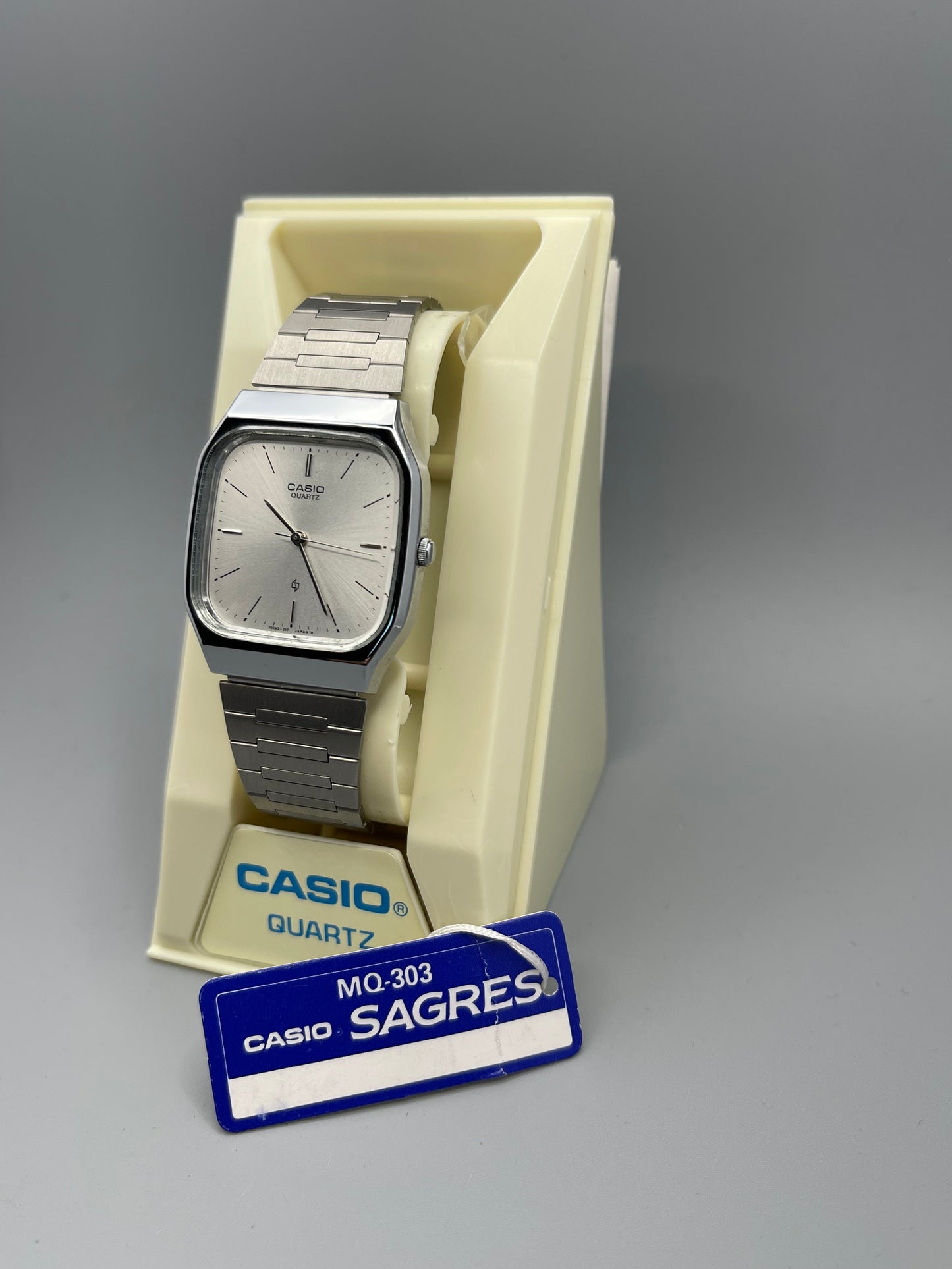 1982 Casio MQ-303 Unused in its box with tag and manual