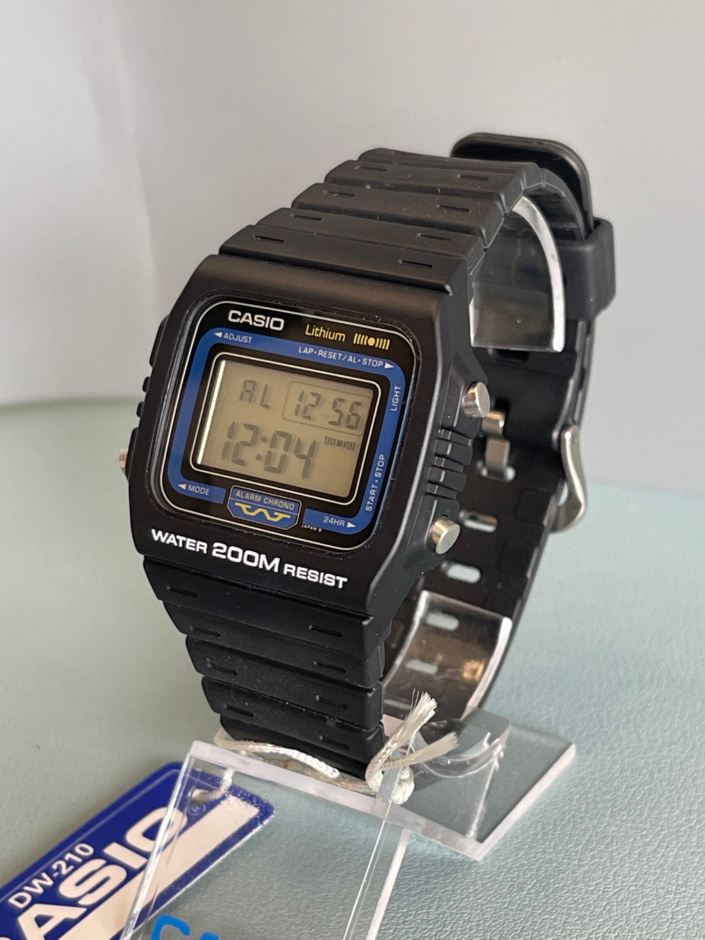 1984 Casio DW-210 Japan with box and tag