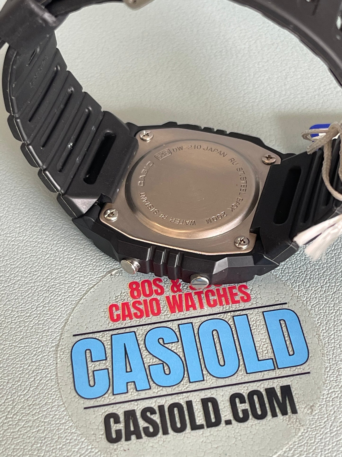 1984 Casio DW-210 Japan with box and tag