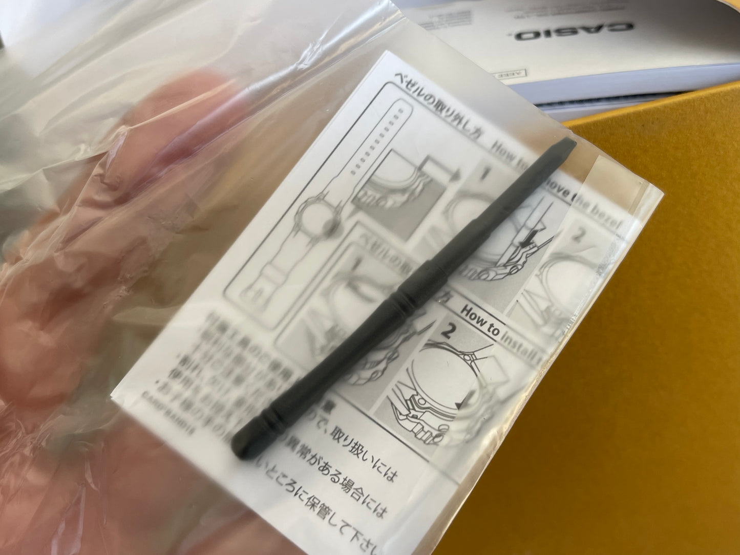 G-Shock DWE-5600 watch and kit