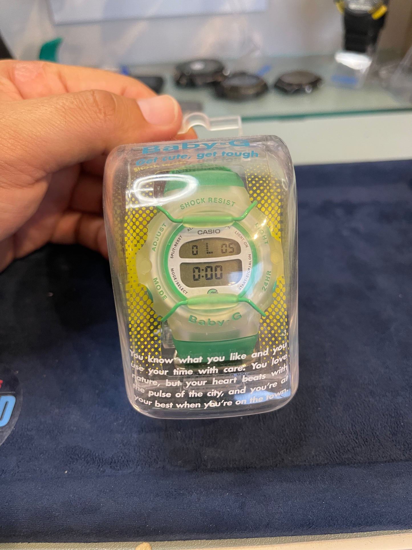 Casio Baby-G BG-202B-VT brand ew old stock