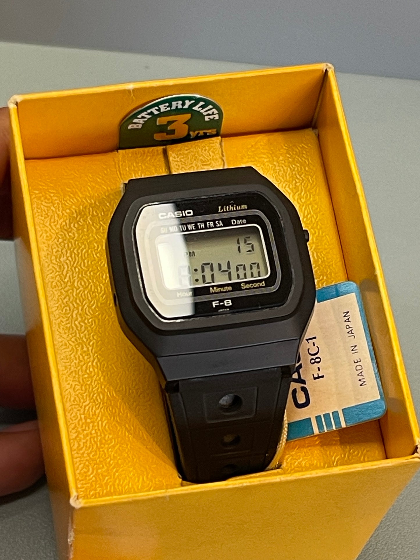 1979 Casio F-8 New Old Stock