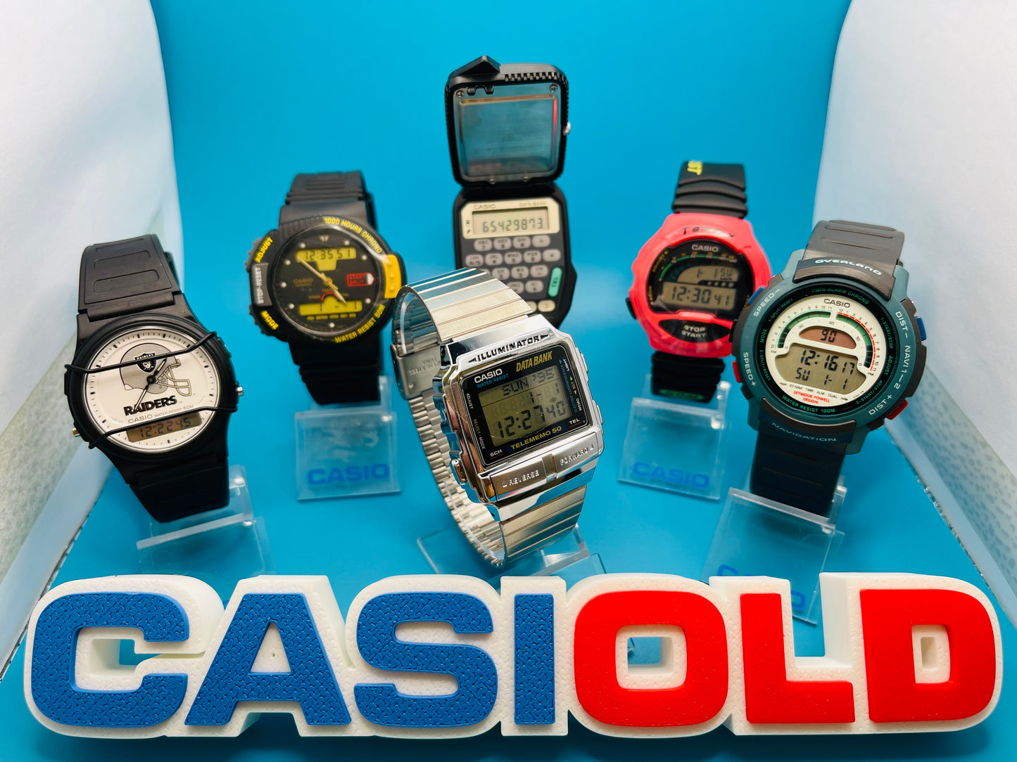 6 X new old stock 90s Casio STARTER COLLECTION