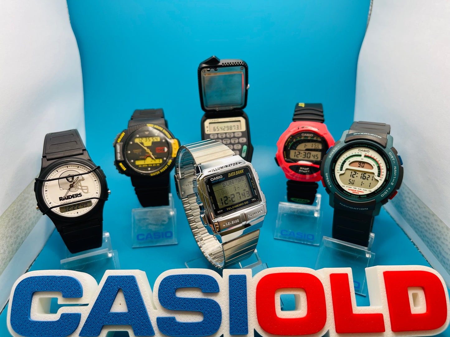 6 X new old stock 90s Casio STARTER COLLECTION