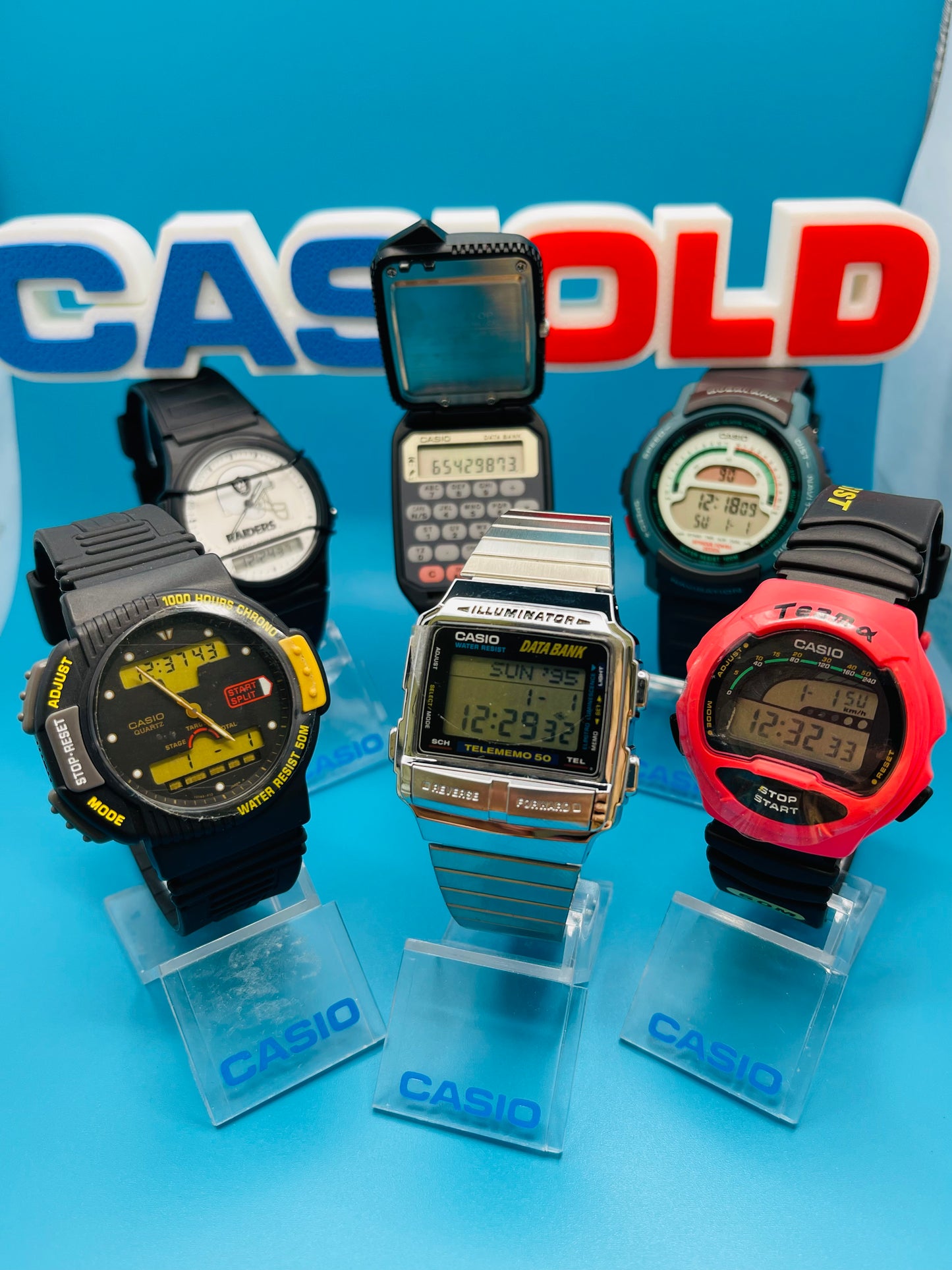 6 X new old stock 90s Casio STARTER COLLECTION