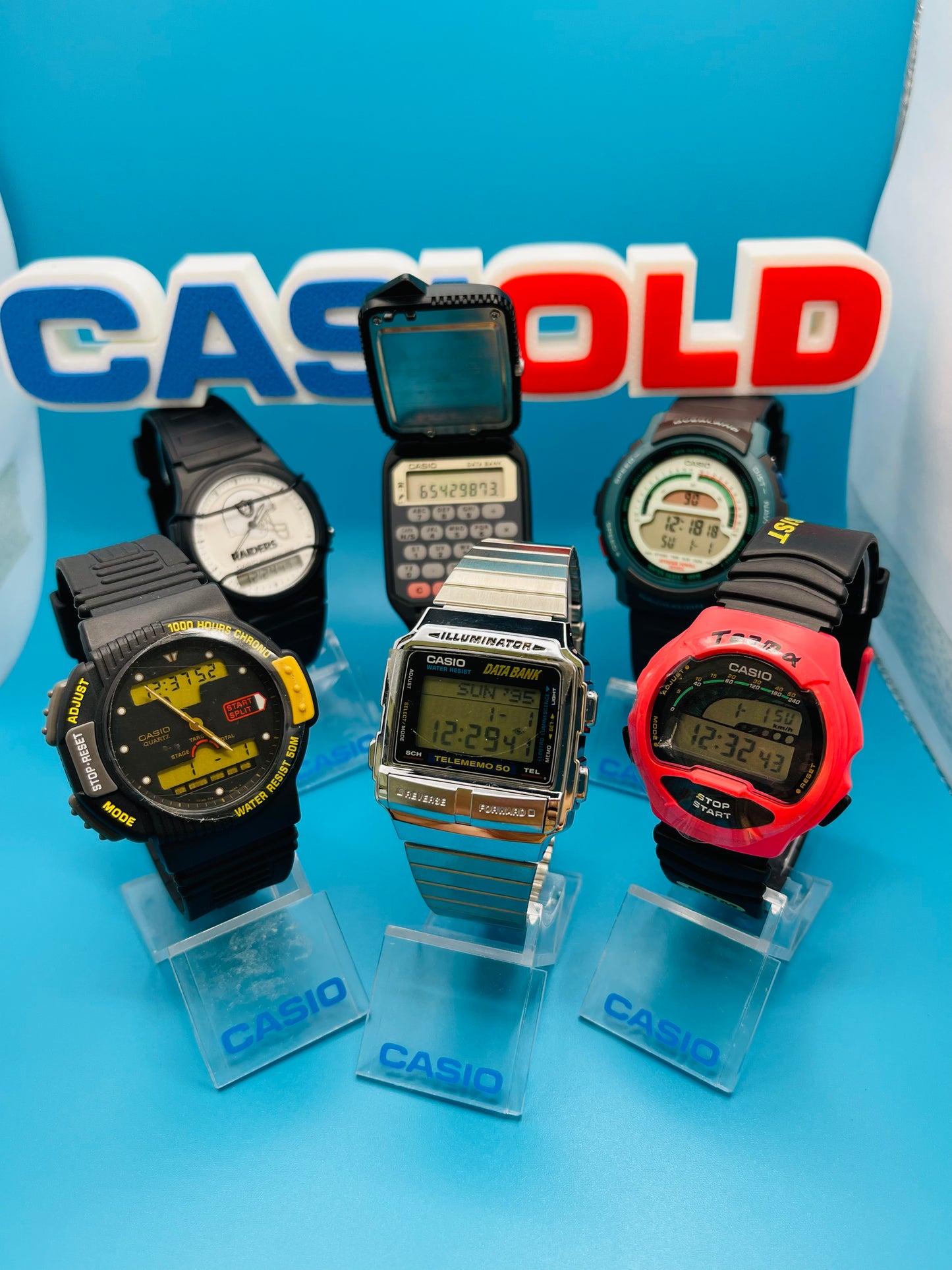 6 X new old stock 90s Casio STARTER COLLECTION