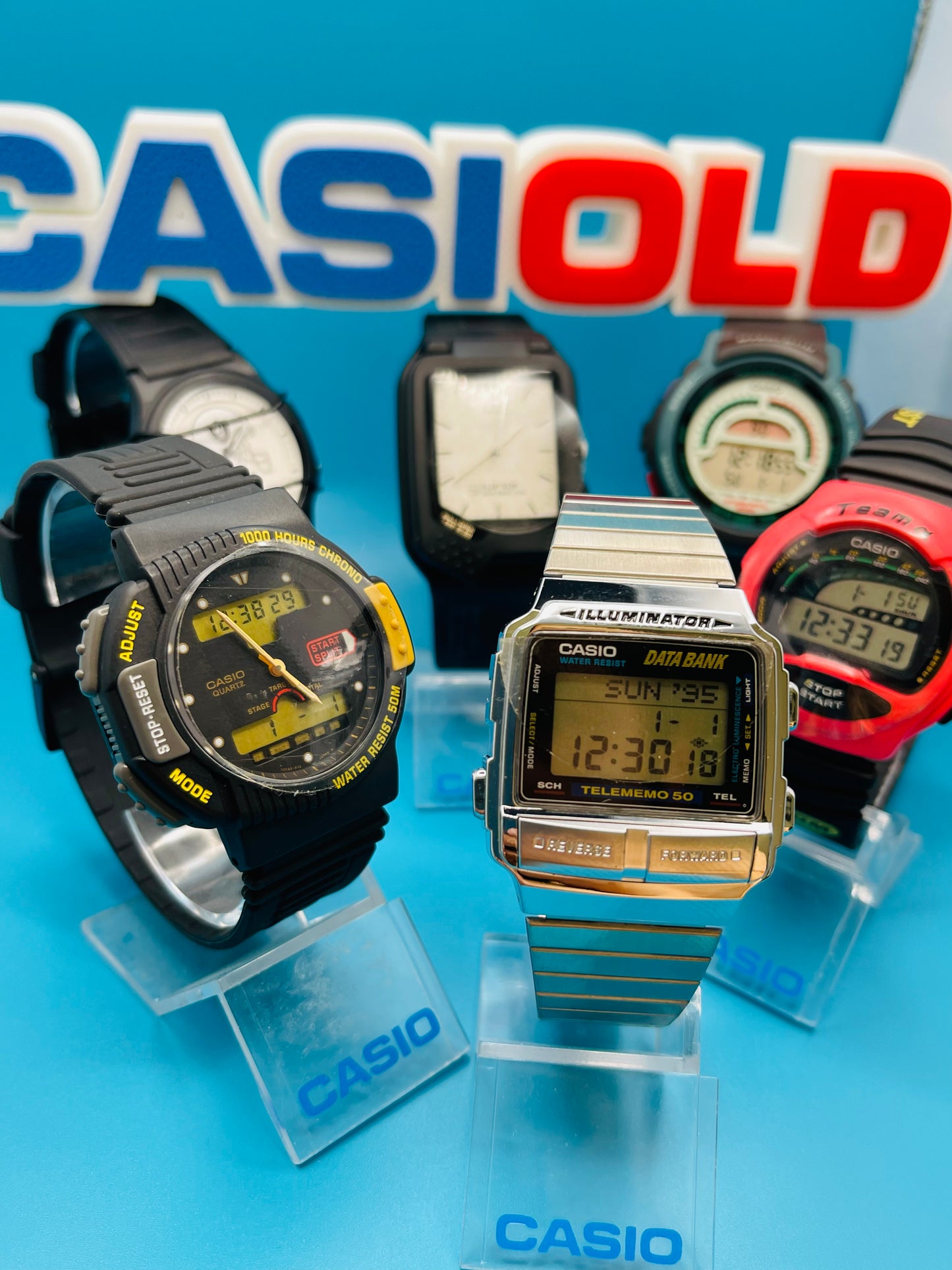 6 X new old stock 90s Casio STARTER COLLECTION