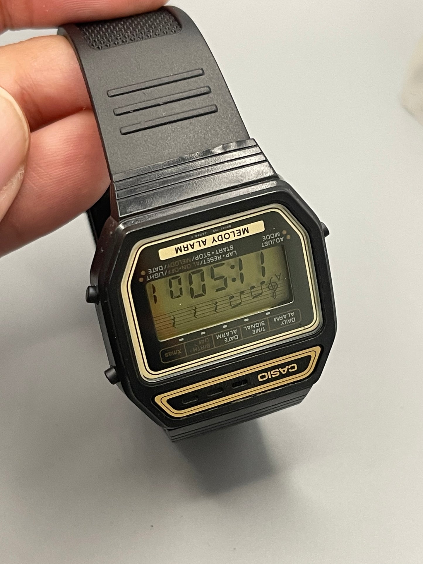 1982 Casio 408M Melody watch