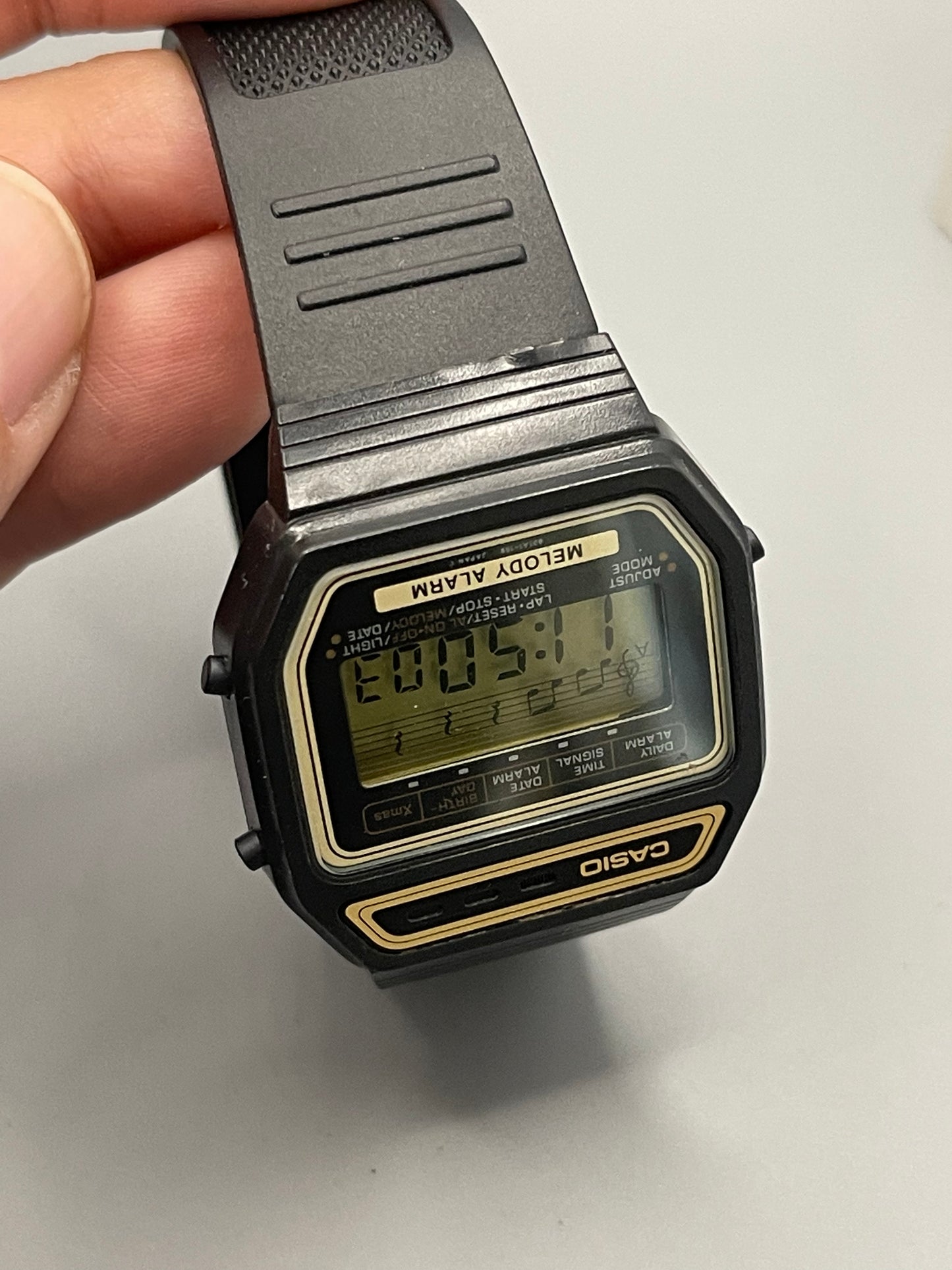1982 Casio 408M Melody watch