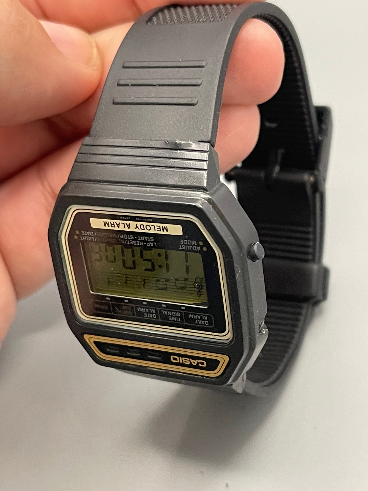 1982 Casio 408M Melody watch