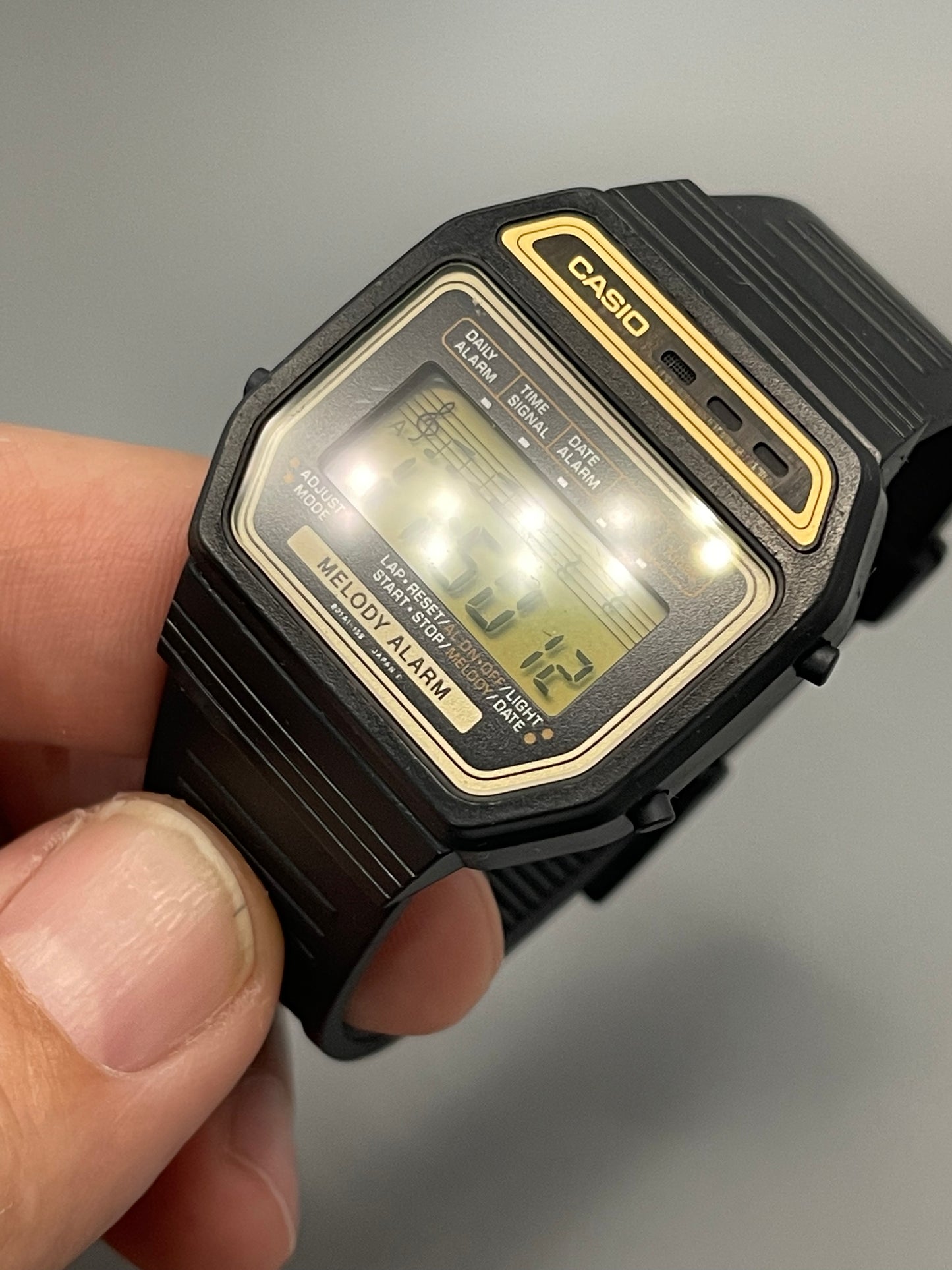 1982 Casio 408M Melody watch