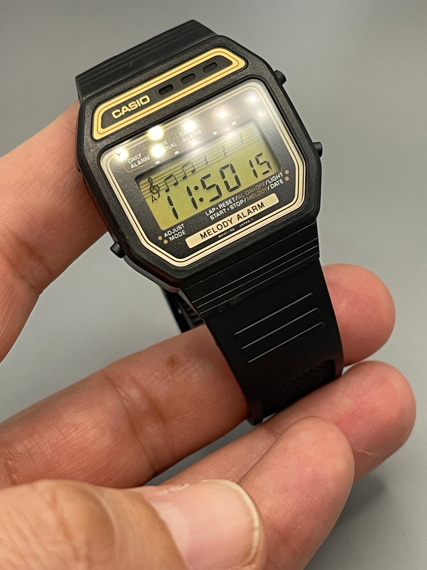 1982 Casio 408M Melody watch