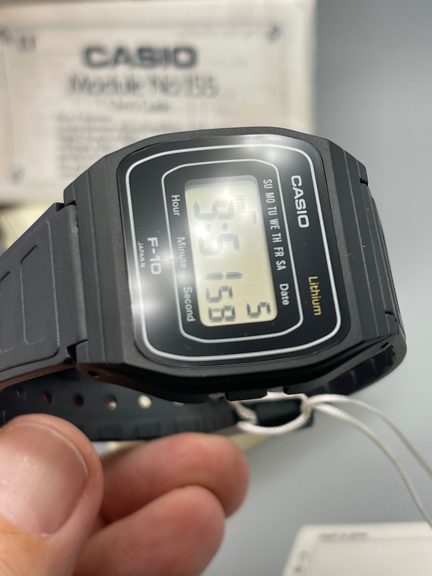 1980 Original Casio F10 unused NEW OLD STOCK