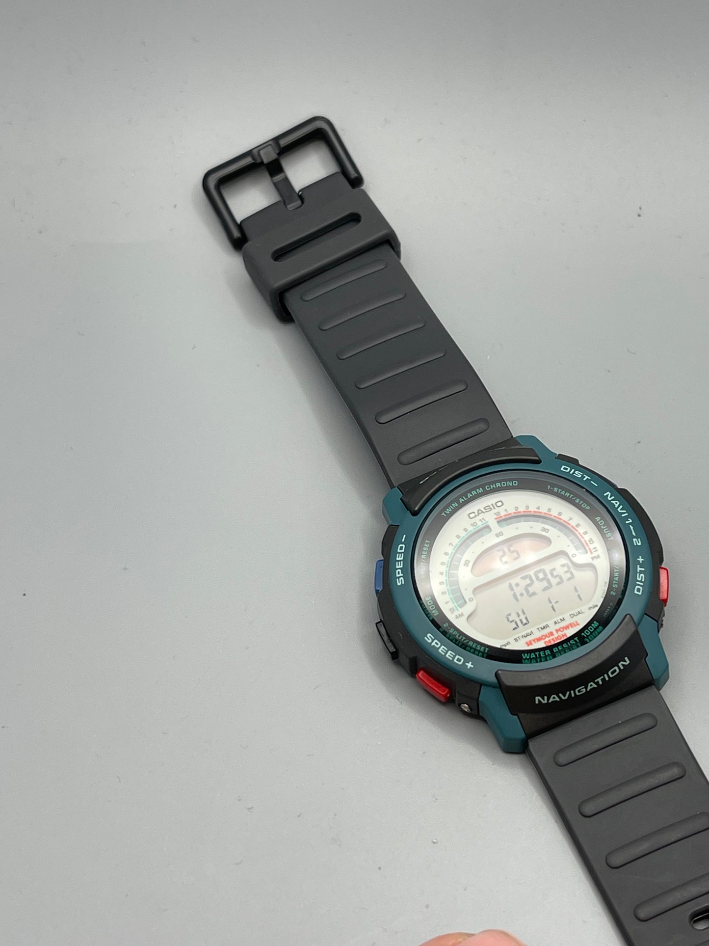 1990 Casio W-900 SEYMOUR POWELL new old stock