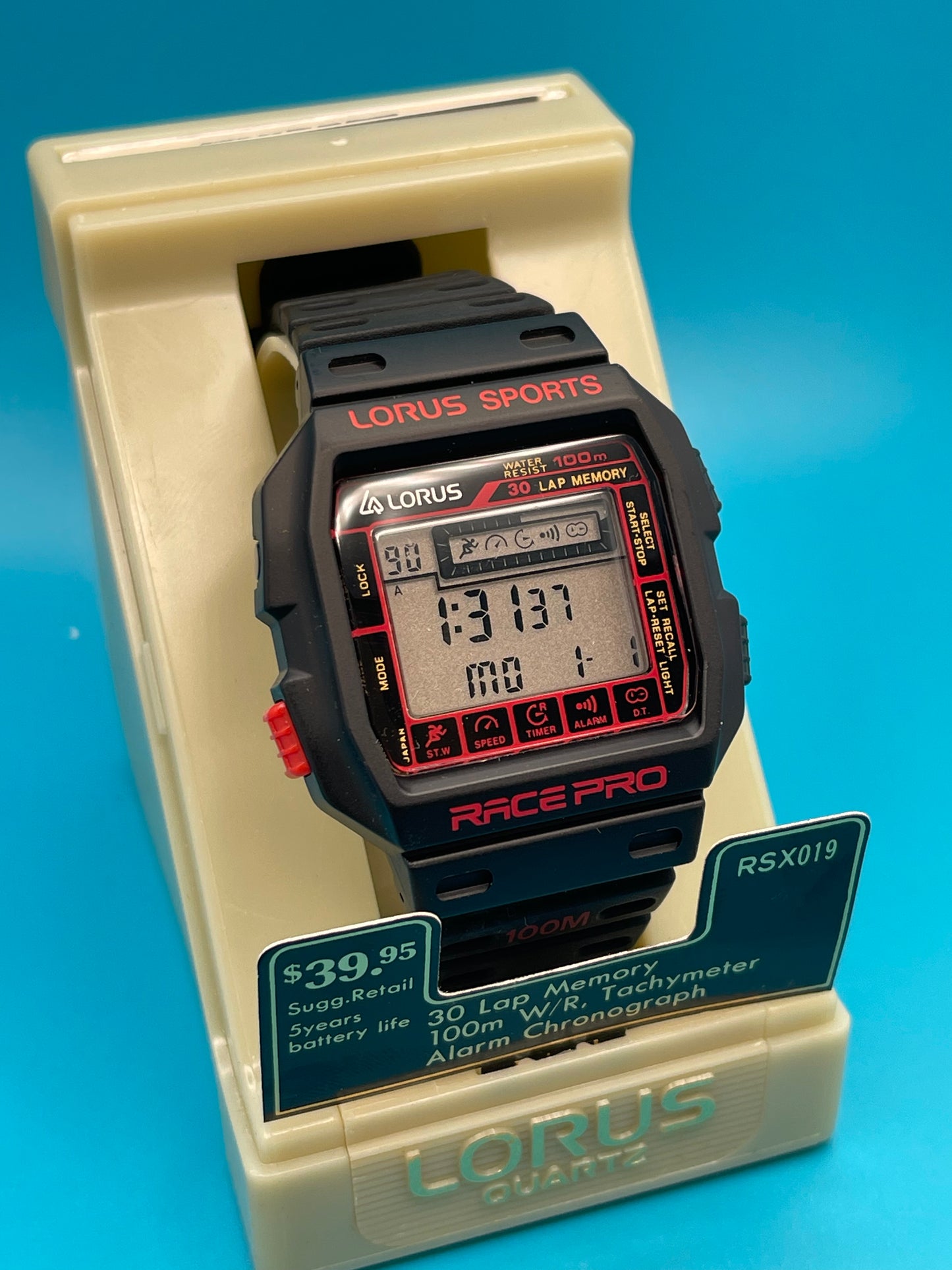 1989 Lorus RSX019 Race Pro