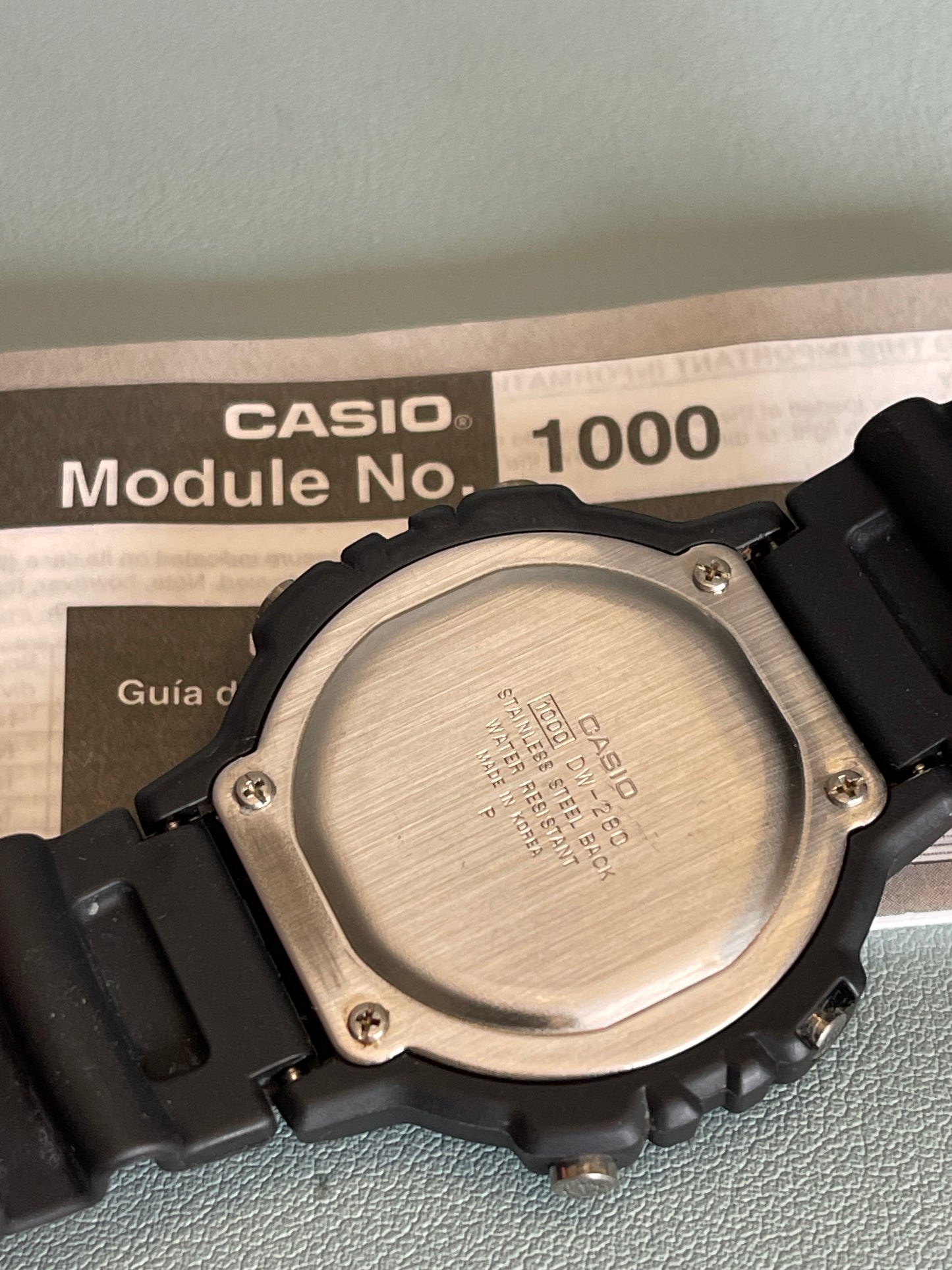 1994 Casio DW-280 with manual