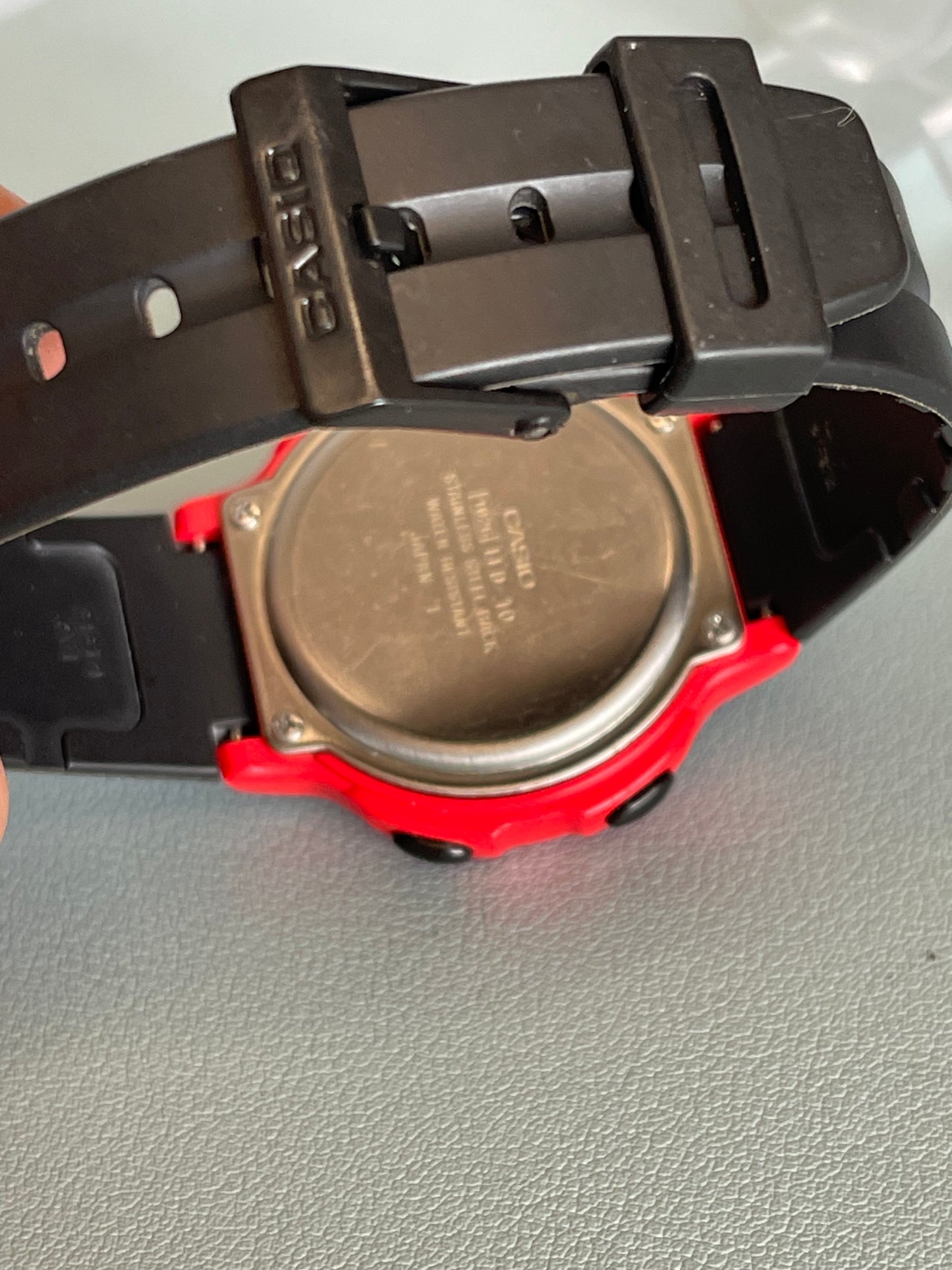 1993 casio LED-10 Japan Rare red model