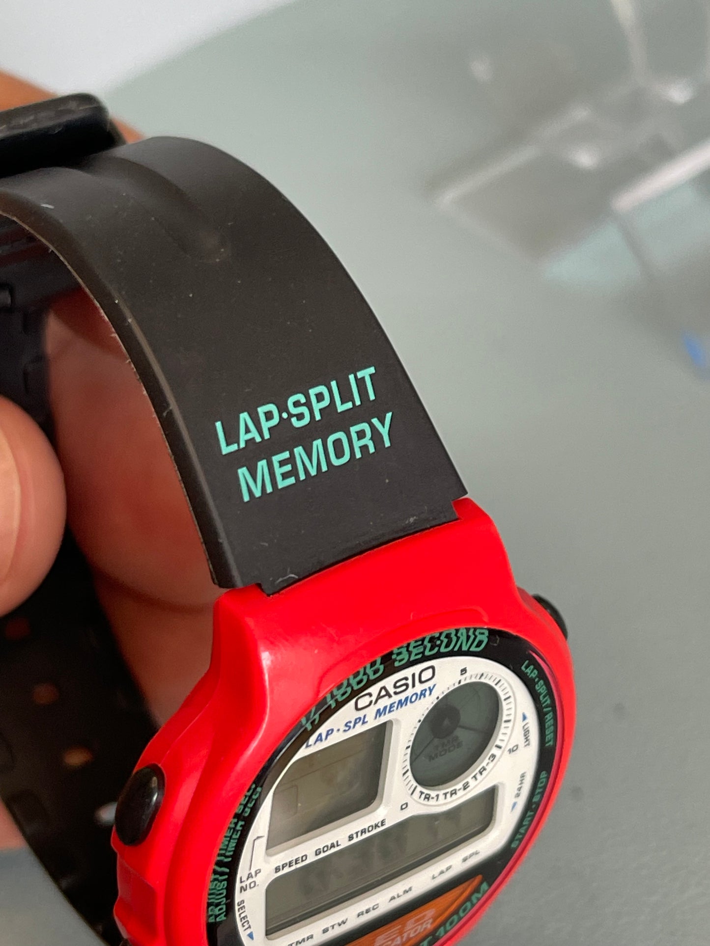 1993 casio LED-10 Japan Rare red model