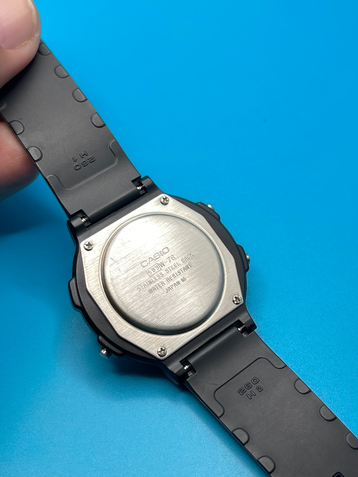 1986 Casio W-76 Japan