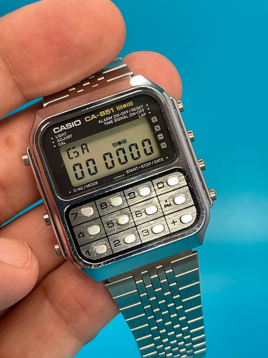 1981 Casio CA-851 with game