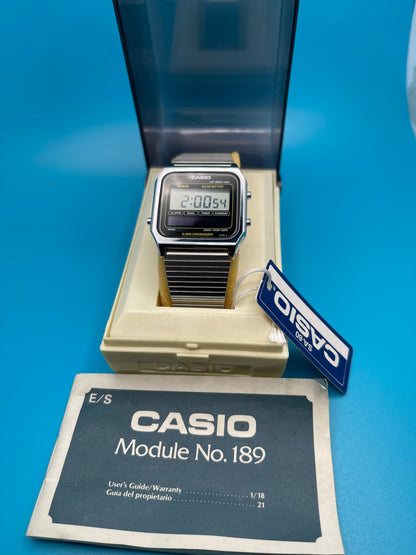 1984 Casio SA-60 with box, manual and tag