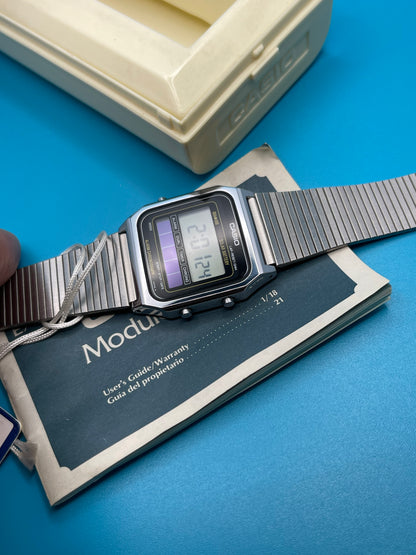 1984 Casio SA-60 with box, manual and tag