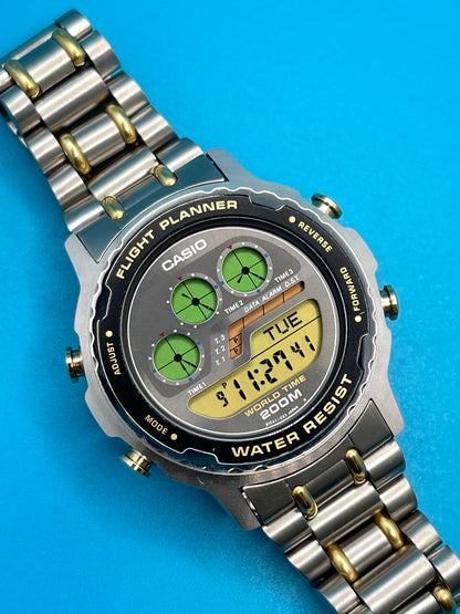 Casio DW-7700 Flight Planner New Old stock