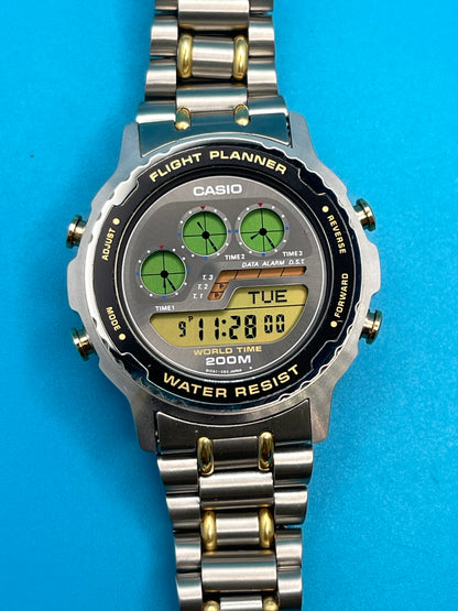 Casio DW-7700 Flight Planner New Old stock