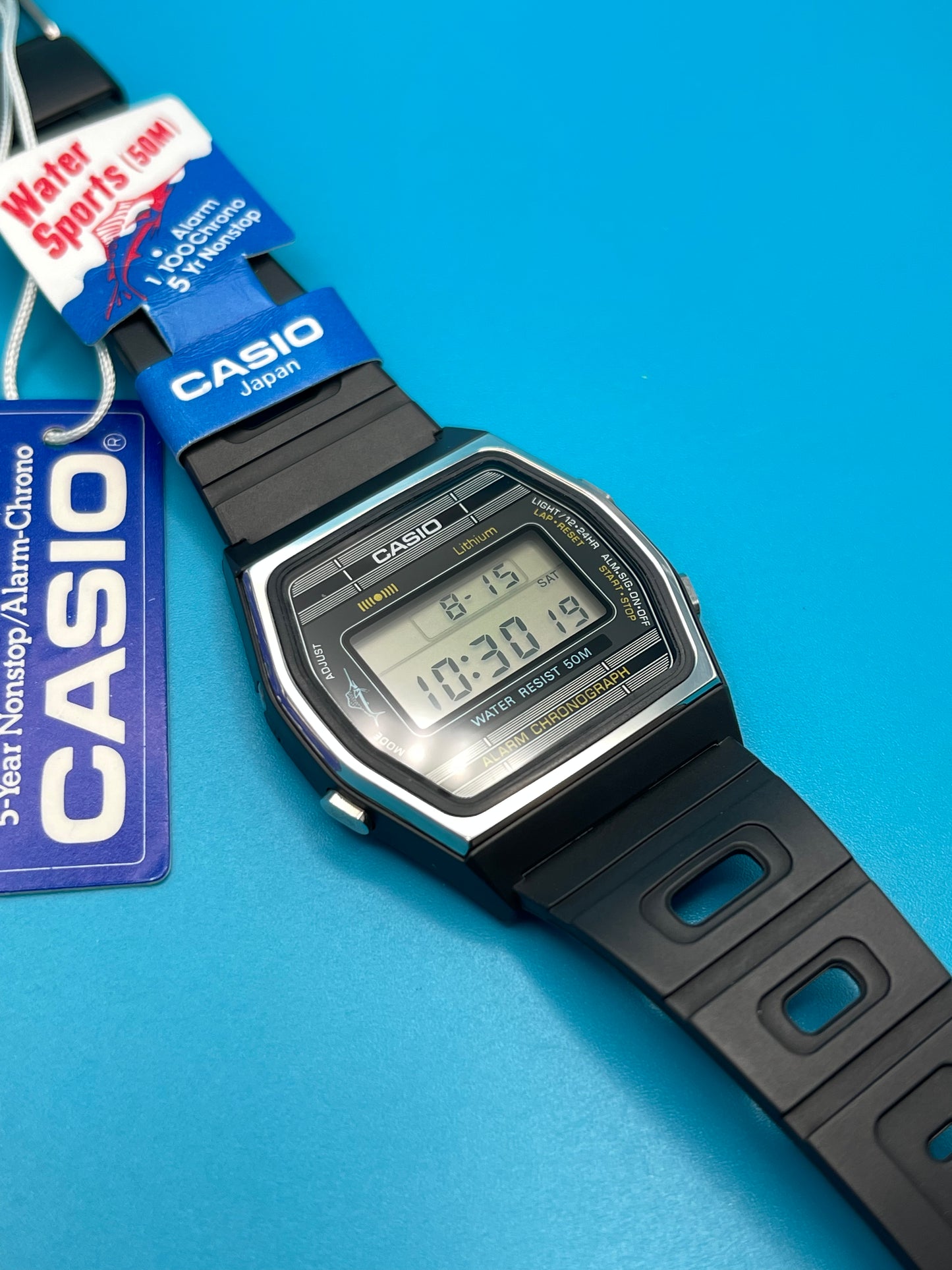 1980 Casio W-21 Marlin New Old Stock