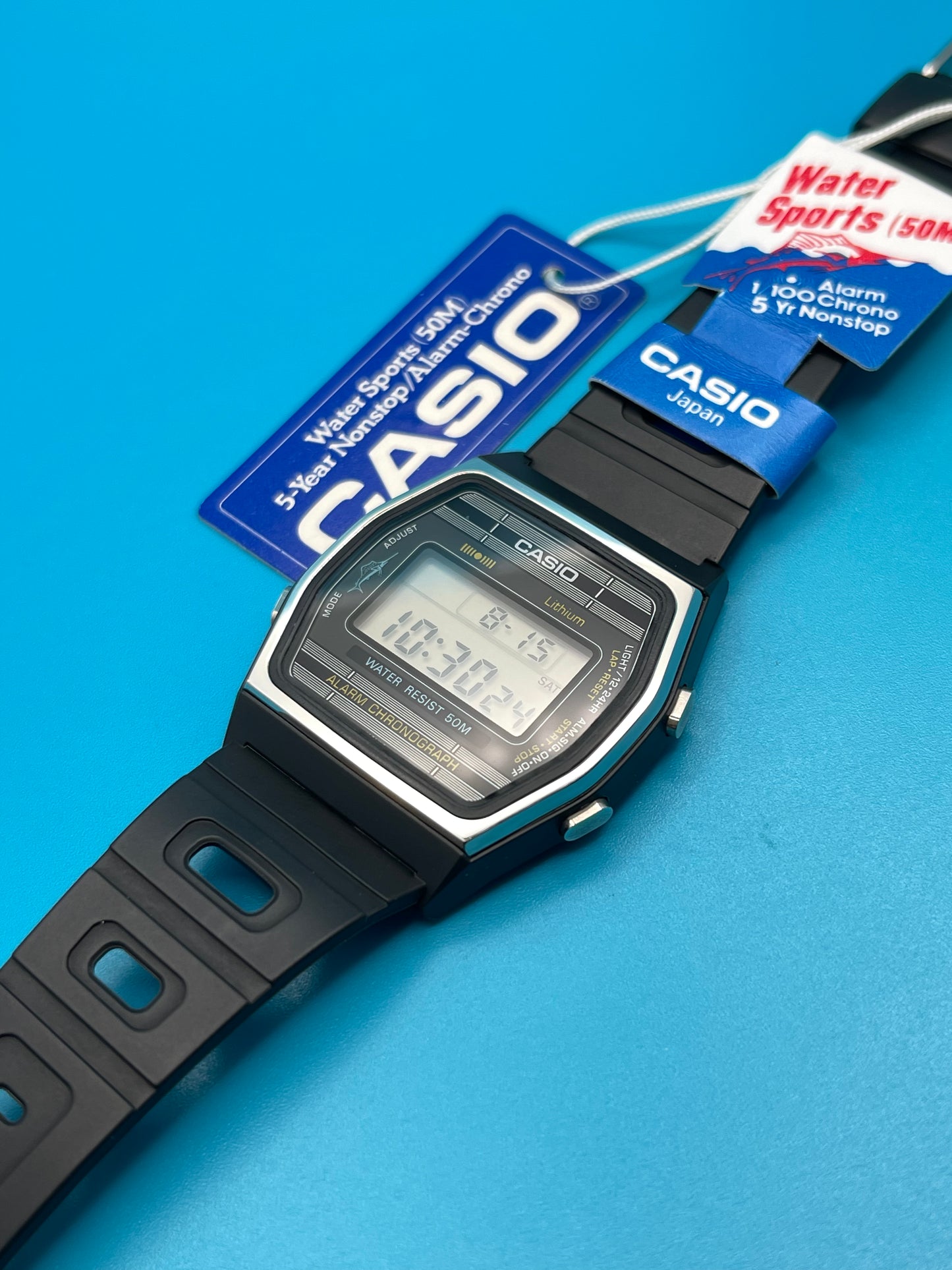 1980 Casio W-21 Marlin New Old Stock