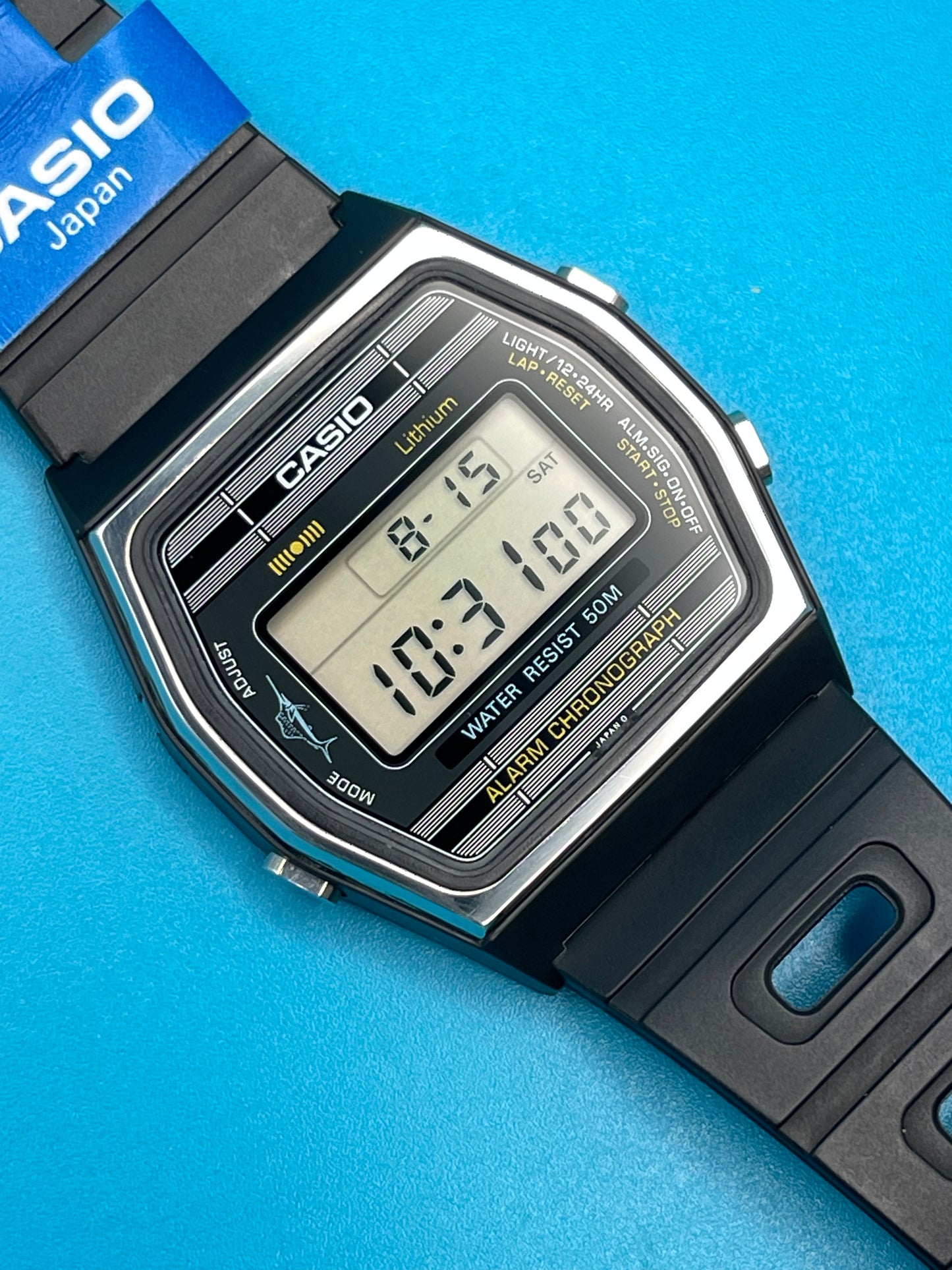 1980 Casio W-21 Marlin New Old Stock