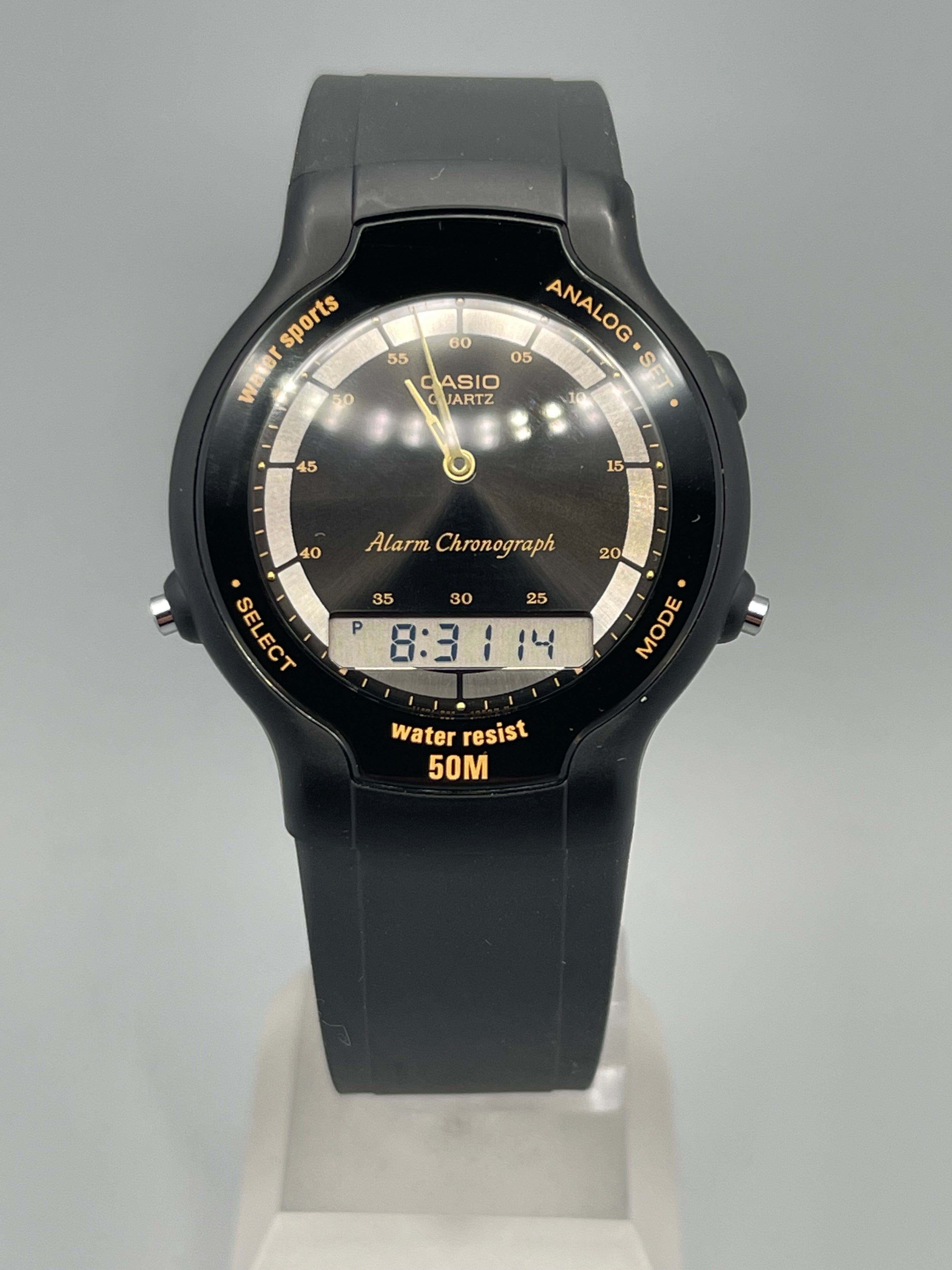 Aw44 Casio 1990 Casio AW-34 OLD STOCK – Casiold