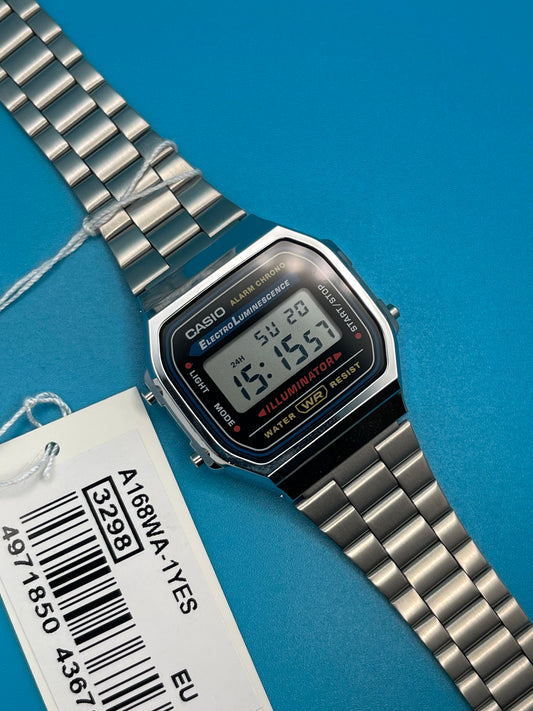 Casio A168 band new boxed