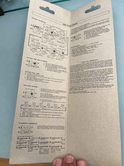 1988 CASIO AE-21 BRAND NEW