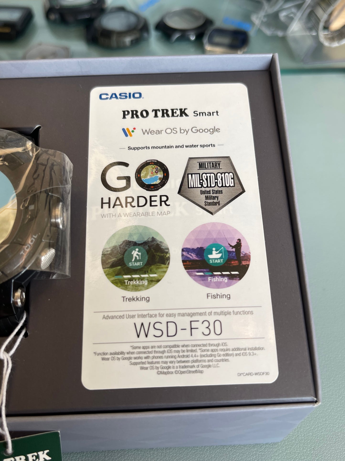 Casio Pro Trek Smart WSD-F30 watch