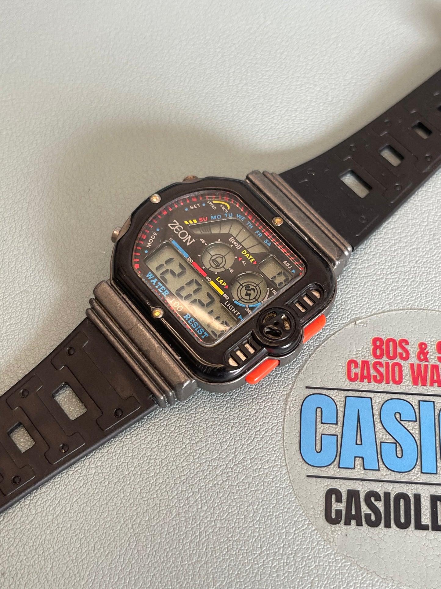 1984 Zeon Digital watch