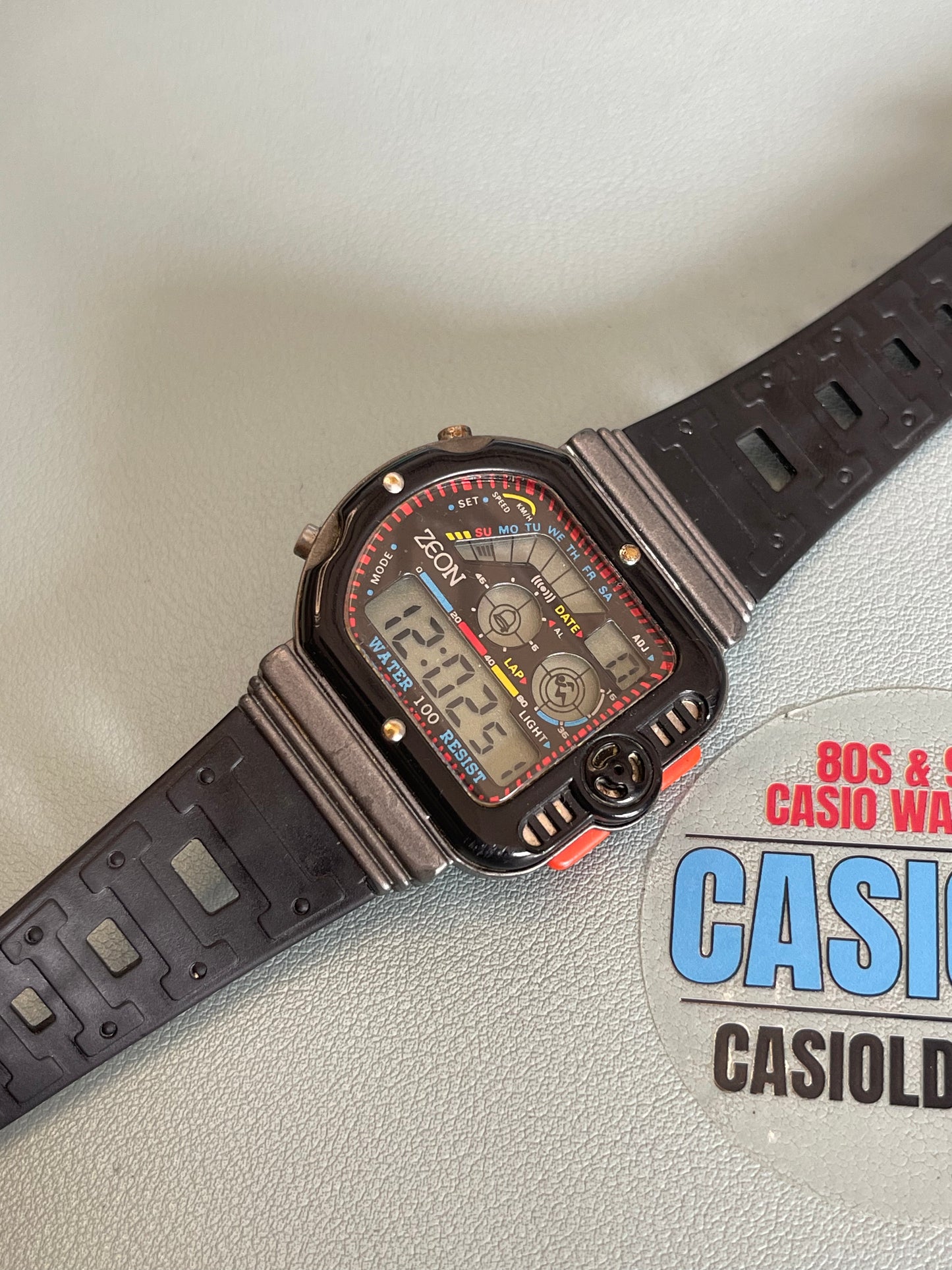 1984 Zeon Digital watch