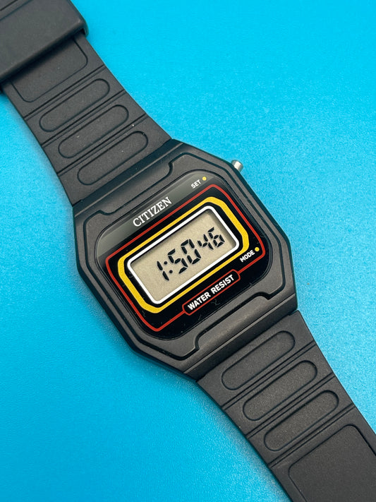 1986 Citizen Digital watch new old stock
