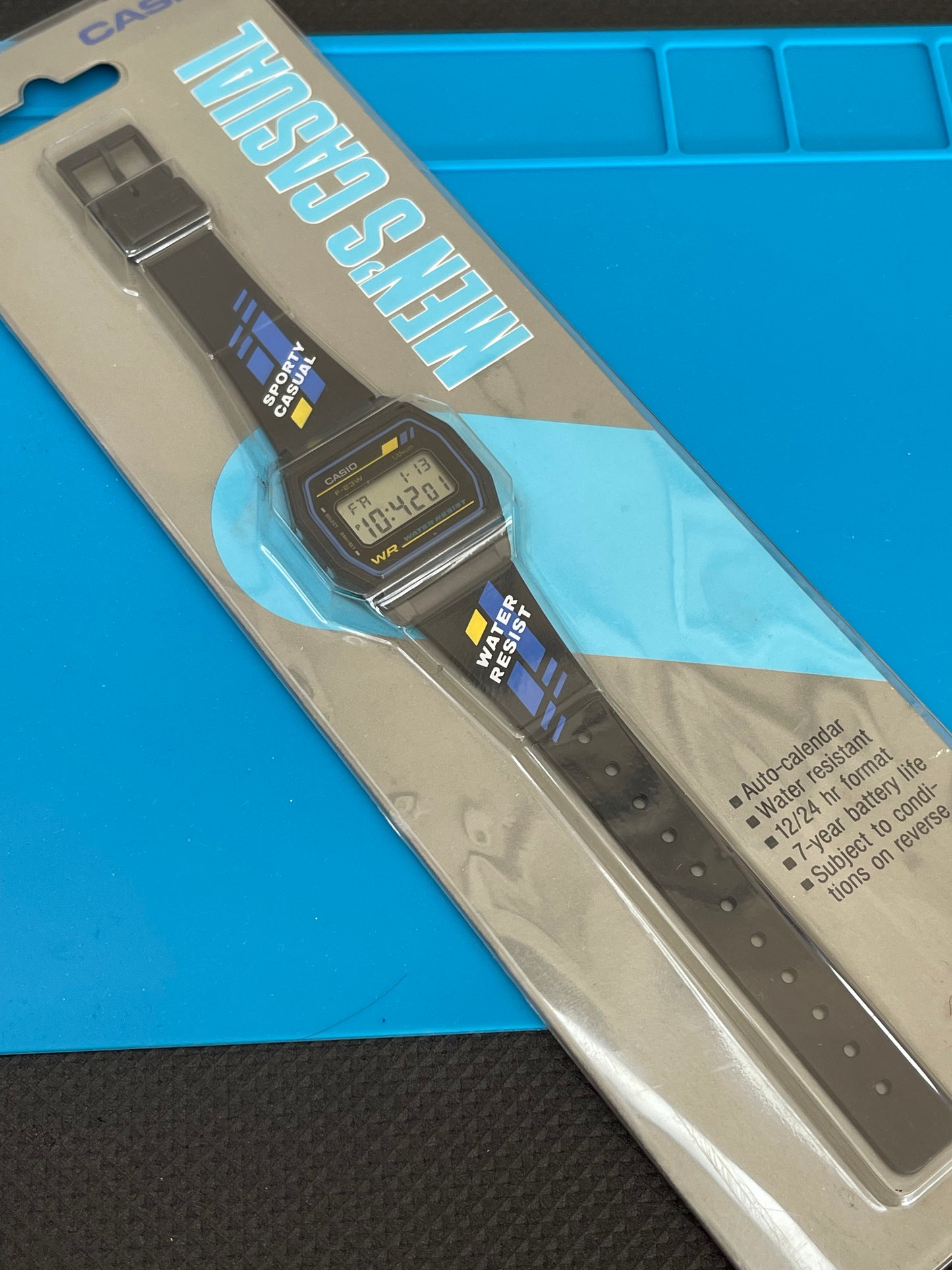 Casio F-23 In packaging