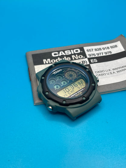 1992 Casio PGW-30 Penta Graph blue