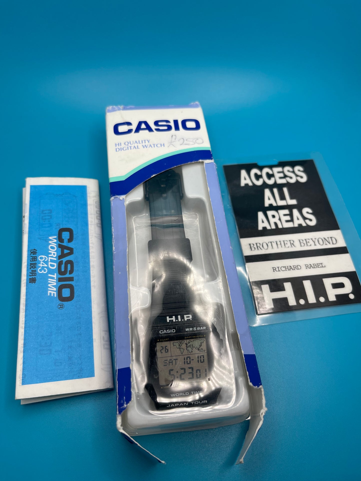 1988 Casio W-50u Japan - With original box