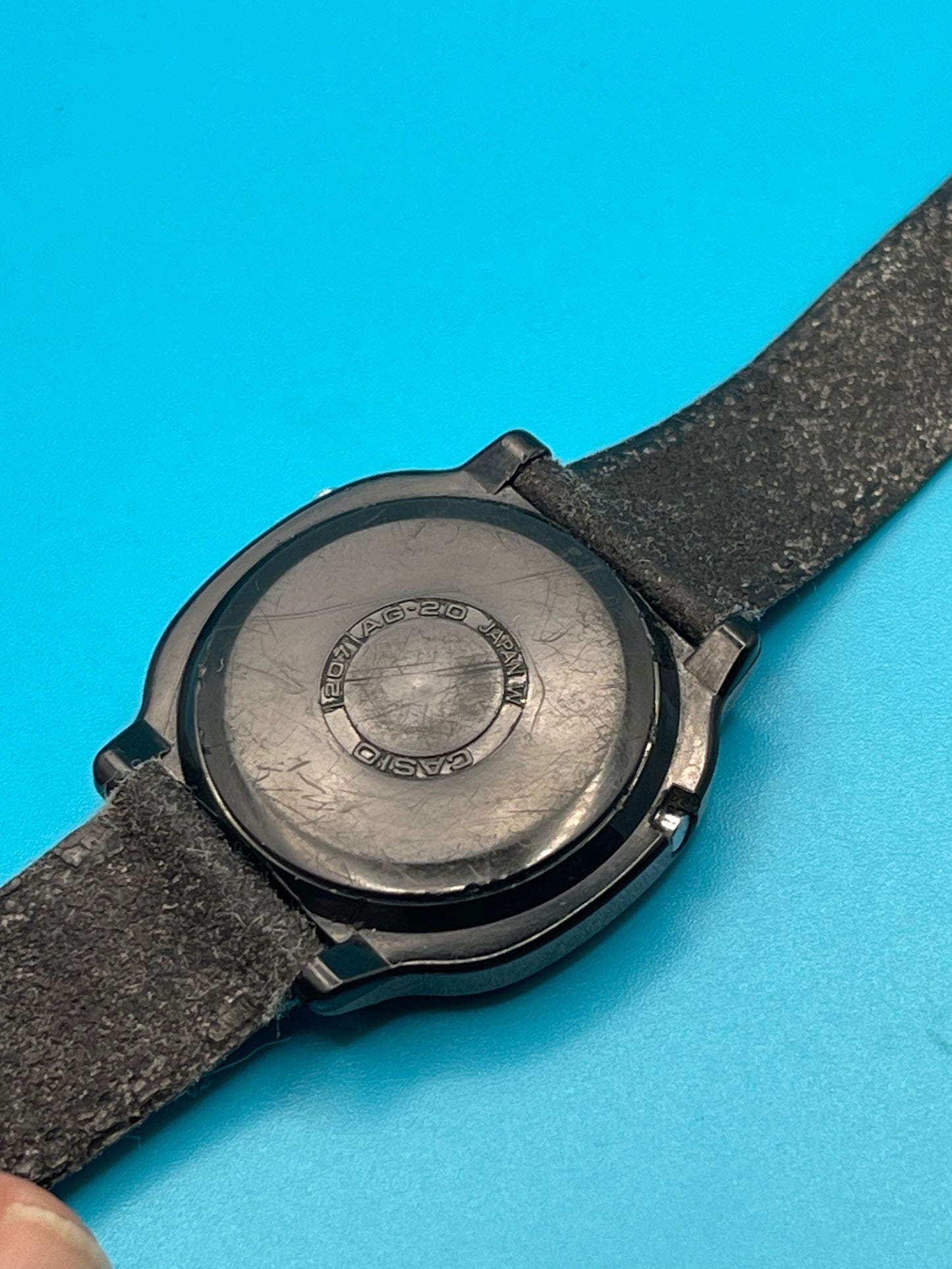 1982 Casio AG-20 Game watch. Mega rare Huckle Berry Hanna Barbera