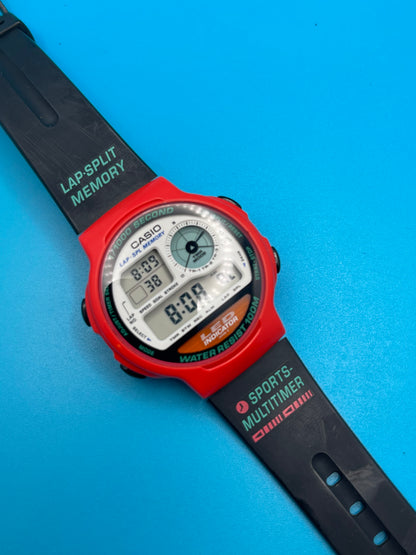 1993 Casio LED-10 Red case