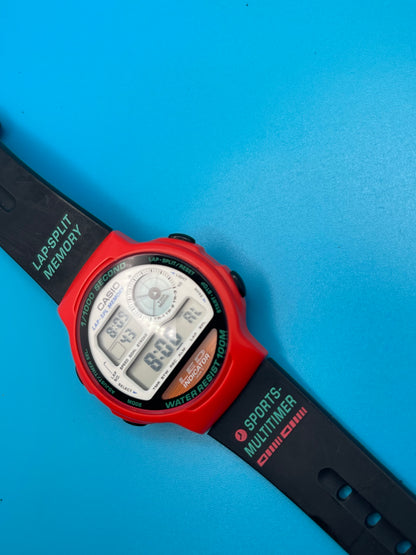 1993 Casio LED-10 Red case