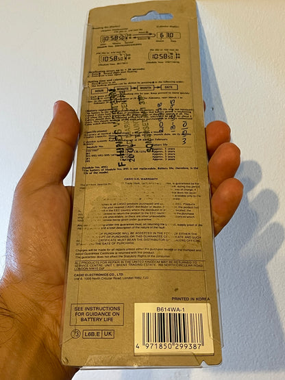 1995 Casio B614 brand new