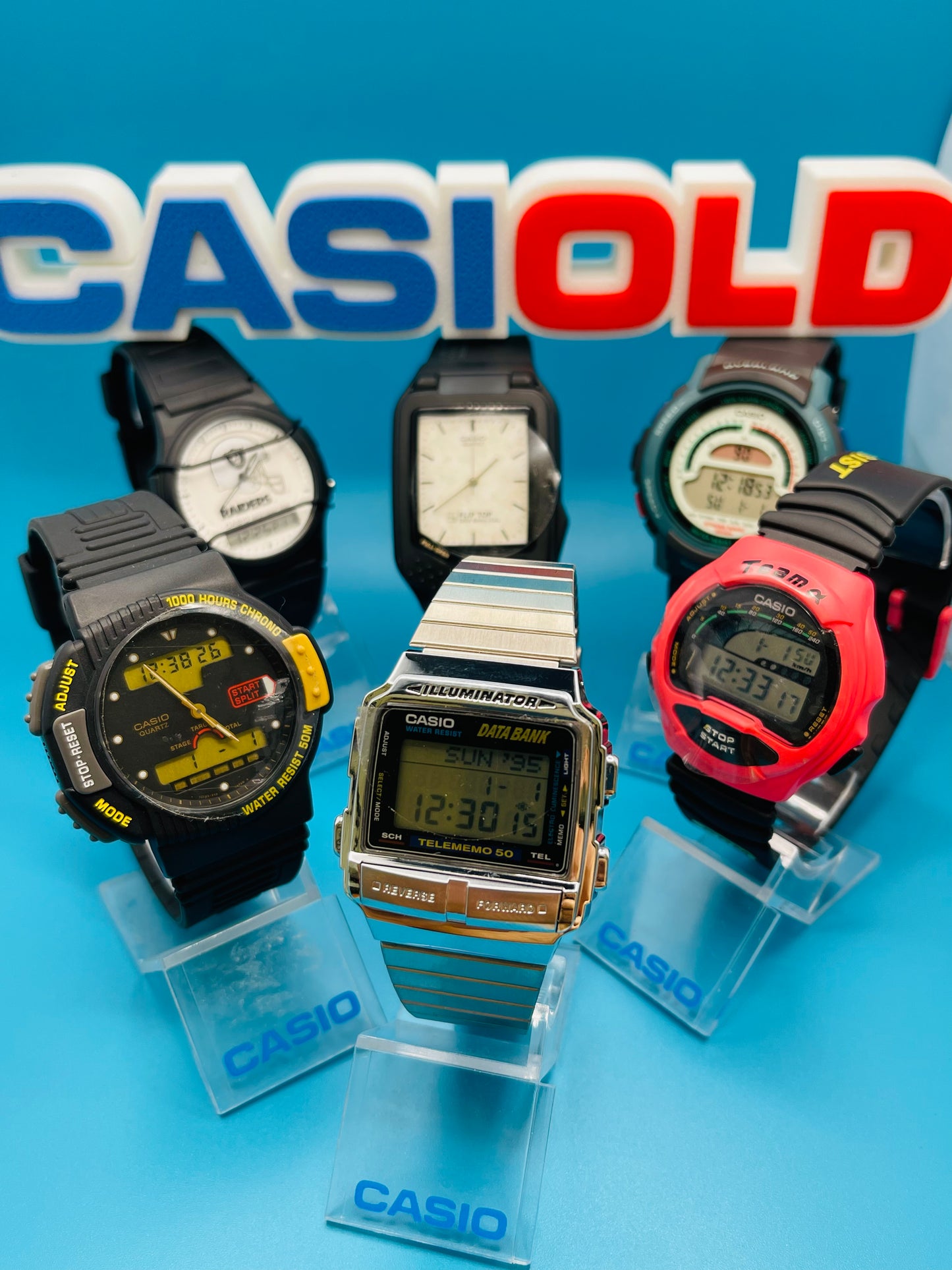 6 X new old stock 90s Casio STARTER COLLECTION